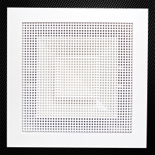 PERFORATED CEILING DIFFUSER-FRONT